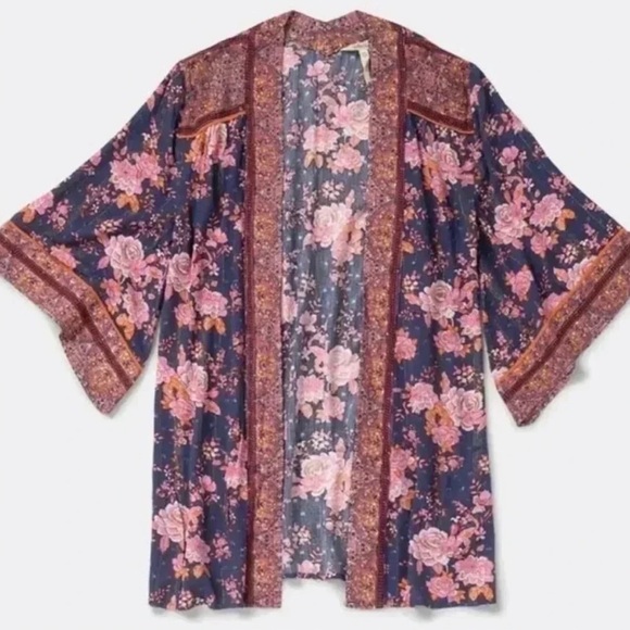 Matilda Jane Tops - VGUC Matilda Jane Floral Kimono Cardigan